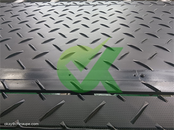 6’X3′ tan ground access mats 60 T load capacity